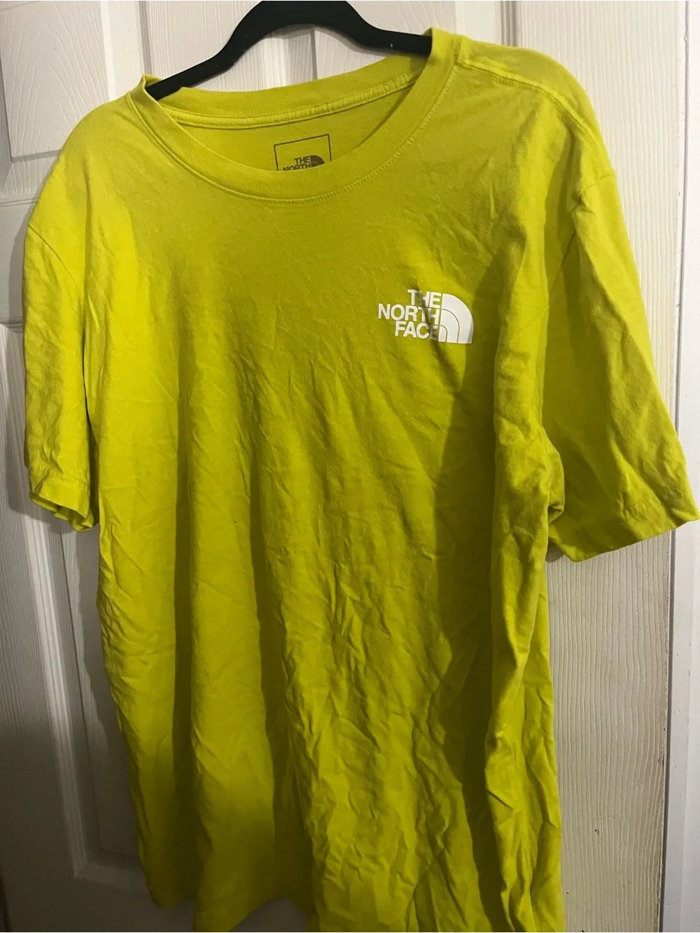The North Face Men’s Short Sleeve Tee — Yellow Green